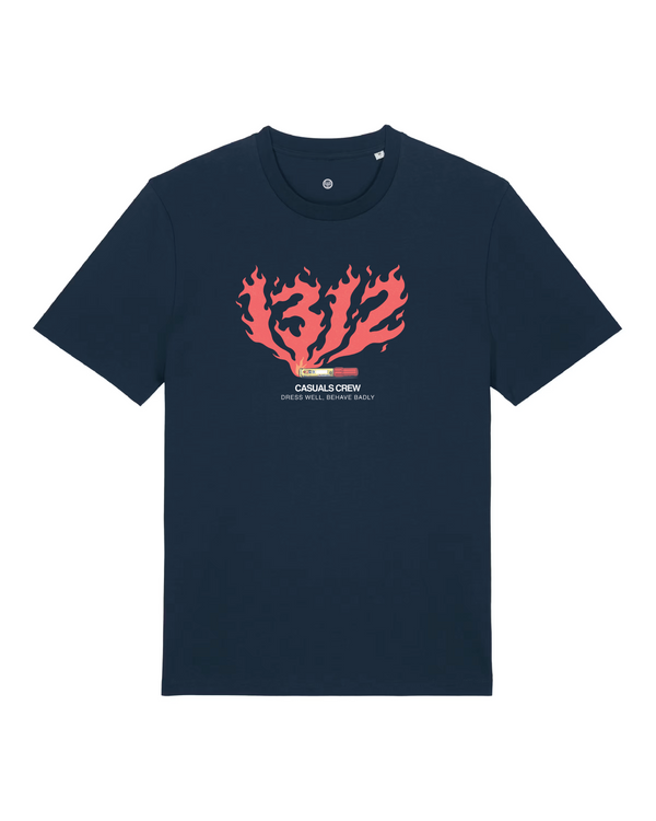1312 Flare T-Shirt Navy