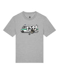 Gray ultras t-shirt with a graphic of a van and the number 1312 on a white background