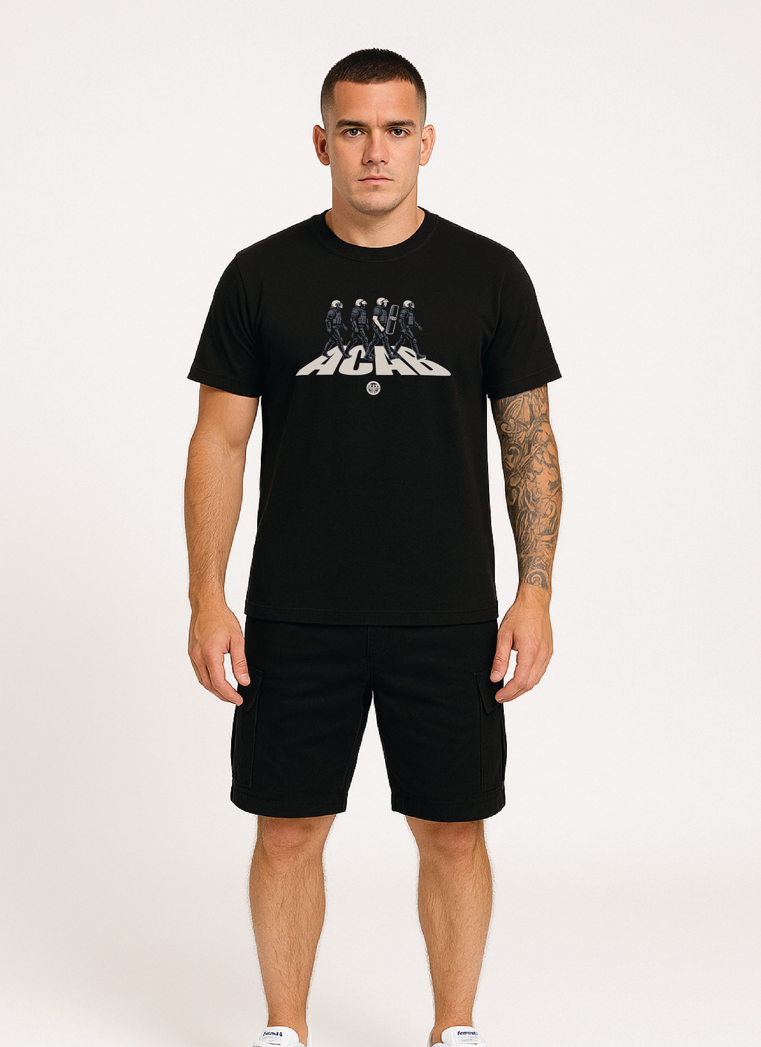 ACAB CROSSWALK ULTRAS T-SHIRT MODEL