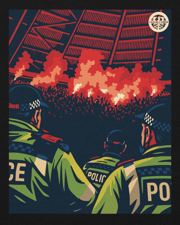CASUALS CREW ULTRAS DESIGN OUR ZONE OUR RULES