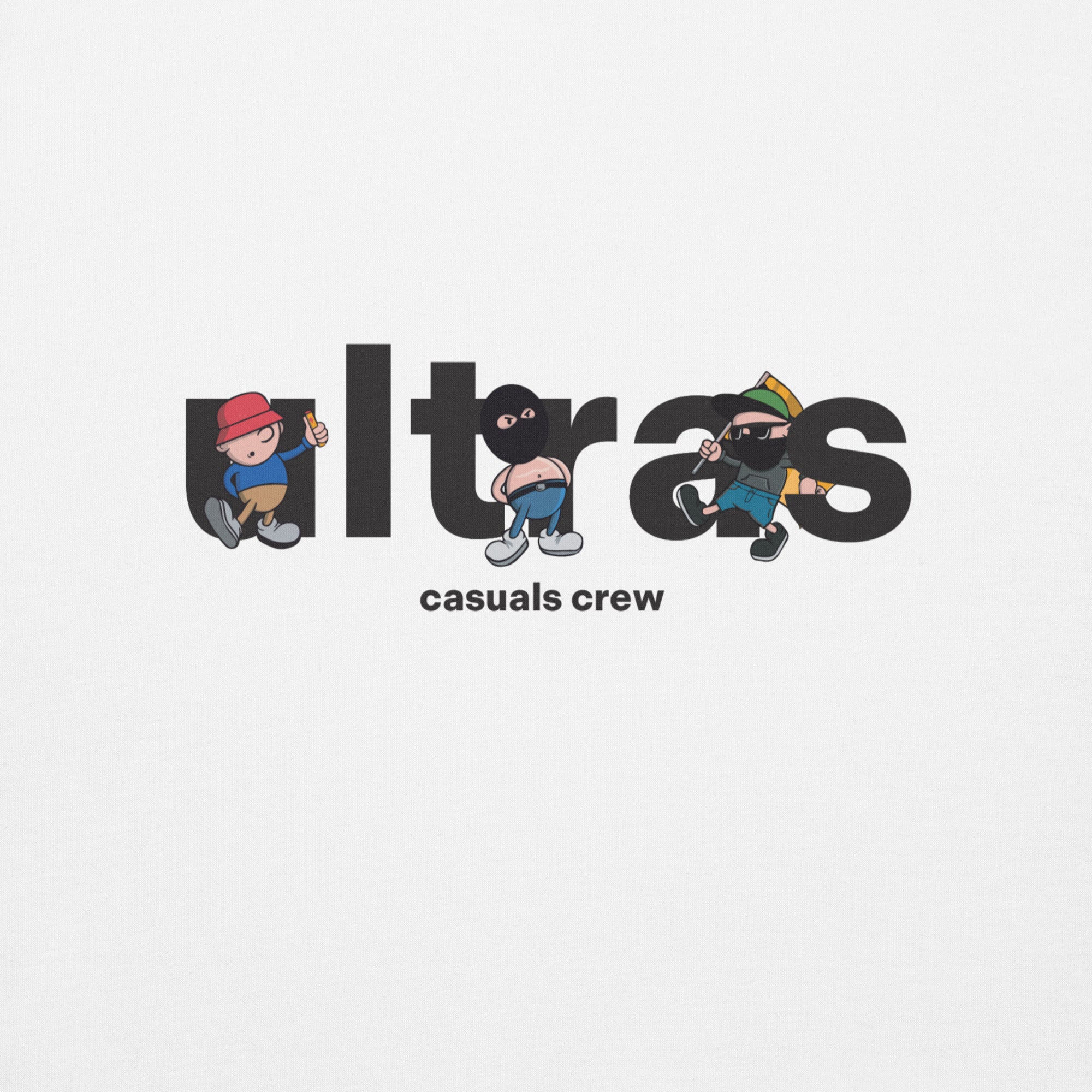 CASUALS CREW ULTRAS T SHIRT DESIGN