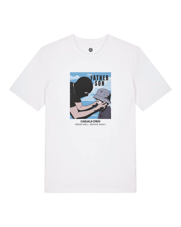Father To Son T-Shirt White