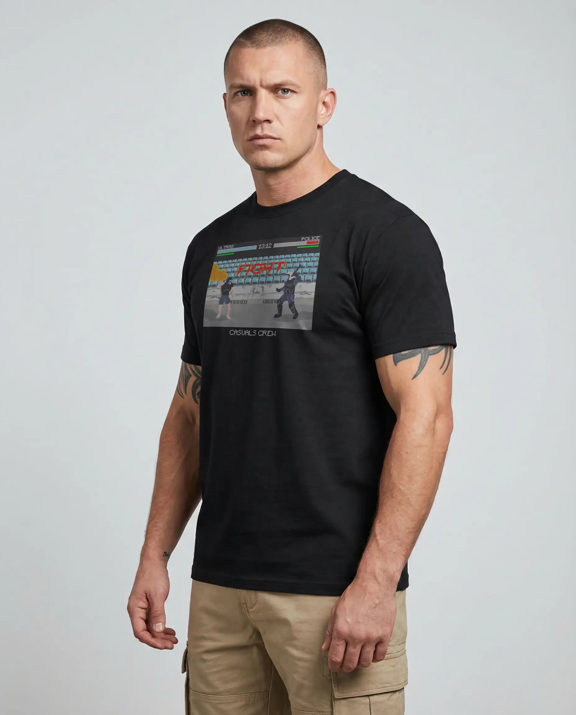 FIGHT ACAB T-Shirt Black