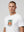 casuals ultras Man wearing a white Holland World Cup  t-shirt with a graphic design on a gray background