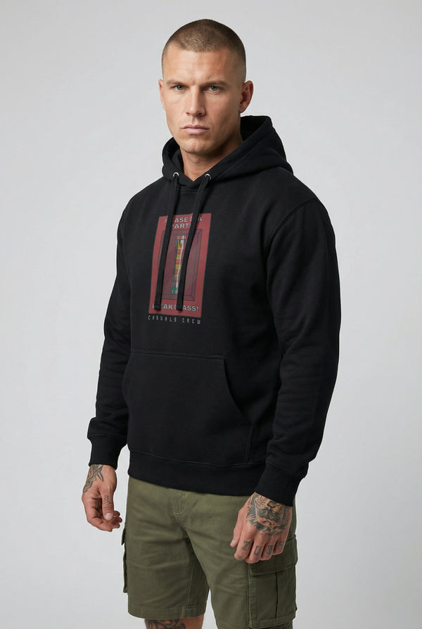 IN CASE OF A PARTY HOODIE BLACK