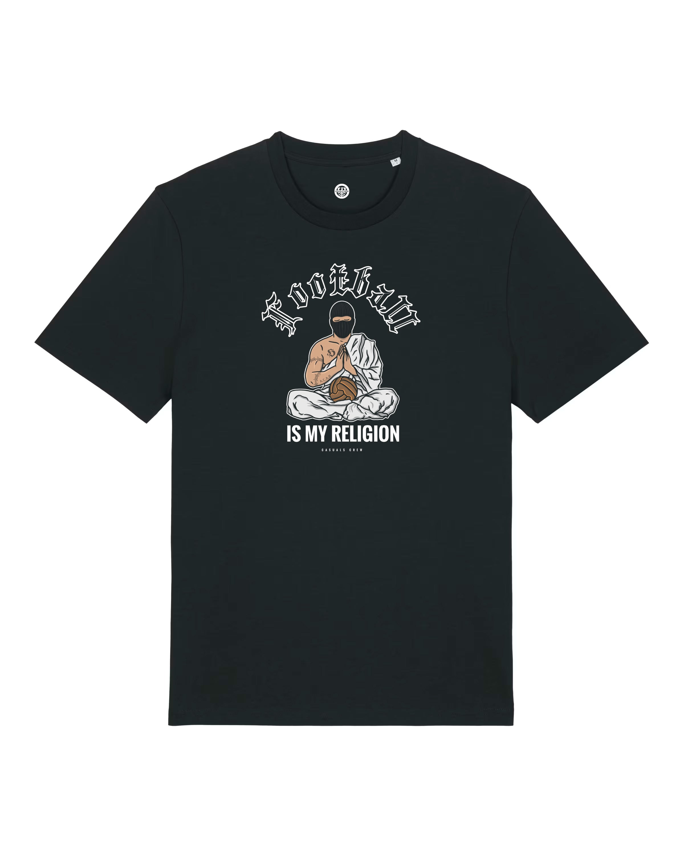 FOOTBALL IS MY RELIGION T-SHIRT