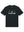 Black t-shirt with white ultras no face no name graphic design and text on a white background