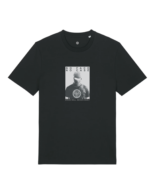 No Face No Case T-Shirt Black