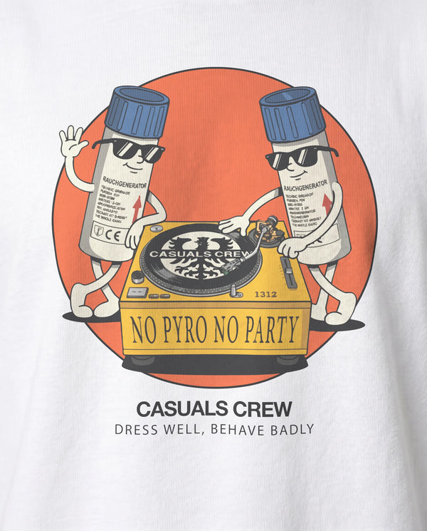 Pyro Party T-Shirt White