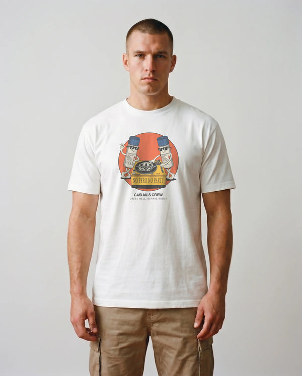 Pyro Party T-Shirt White
