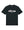 Black t-shirt with 'ultras' logo and graphics on a white background