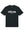 Black t-shirt with 'ultras' logo and graphics on a white background