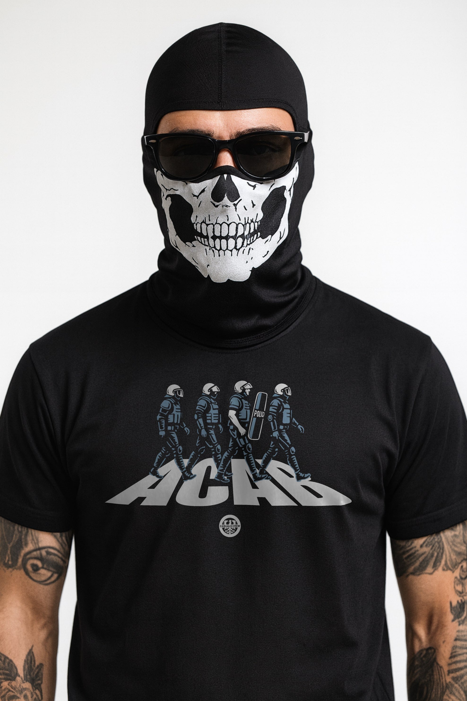 ACAB CROSSWALK T-SHIRT BALCK