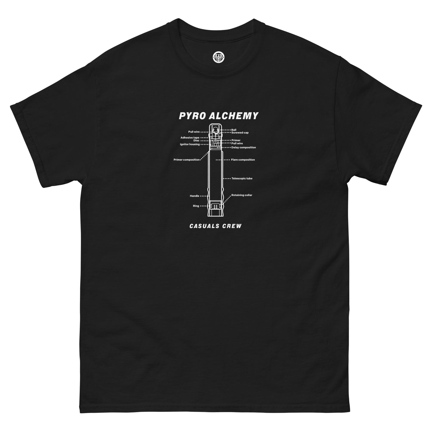 PYRO ALCHEMY T-SHIRT BLACK