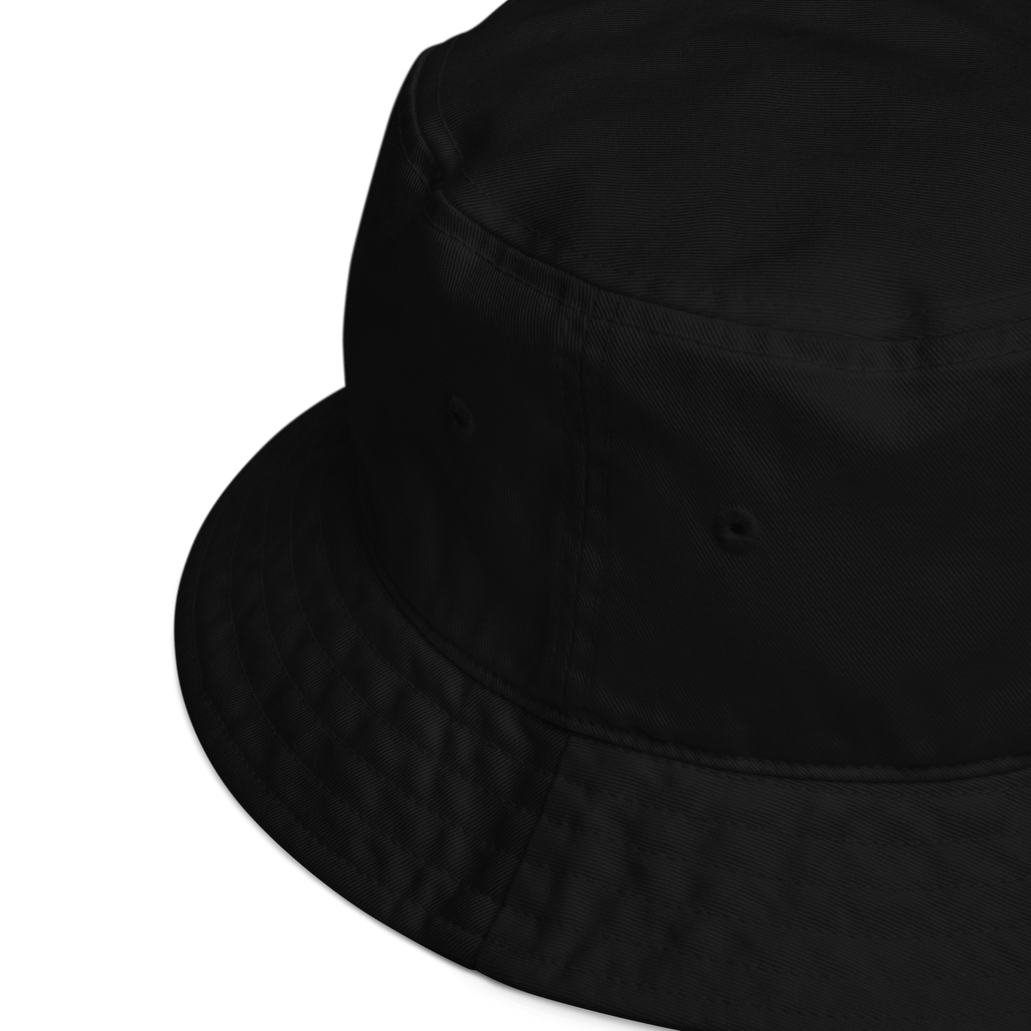 DOMINO BUCKET HAT BLACK