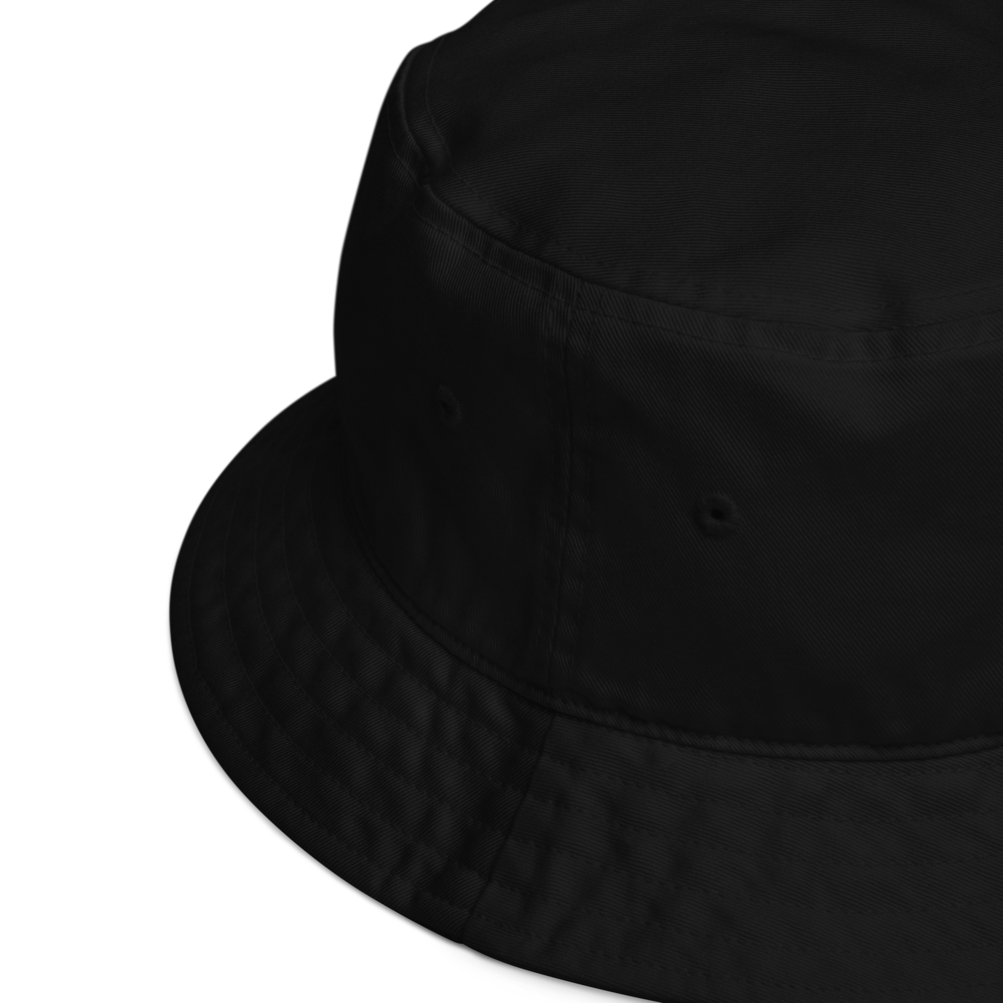 DOMINO BUCKET HAT BLACK
