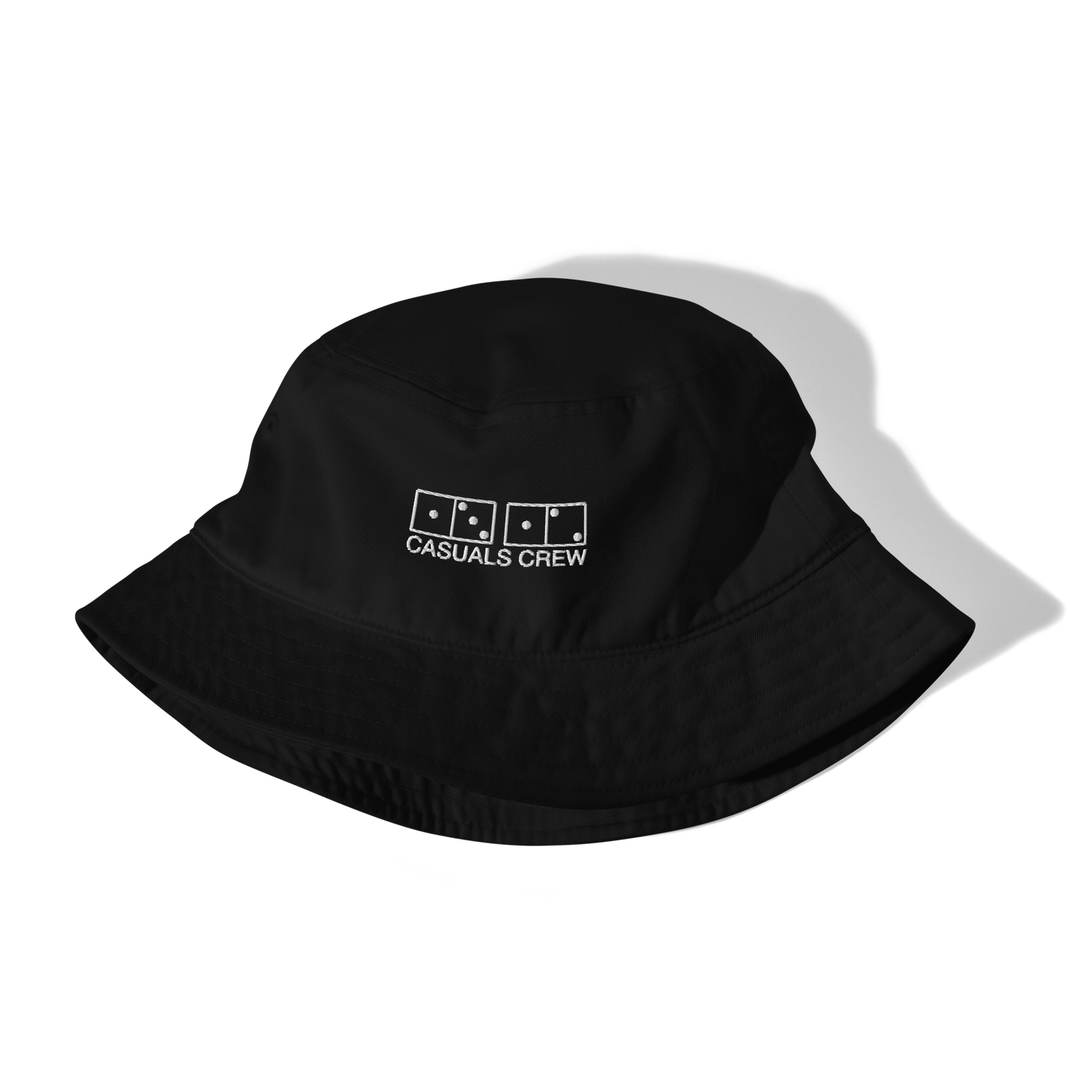 DOMINO BUCKET HAT BLACK