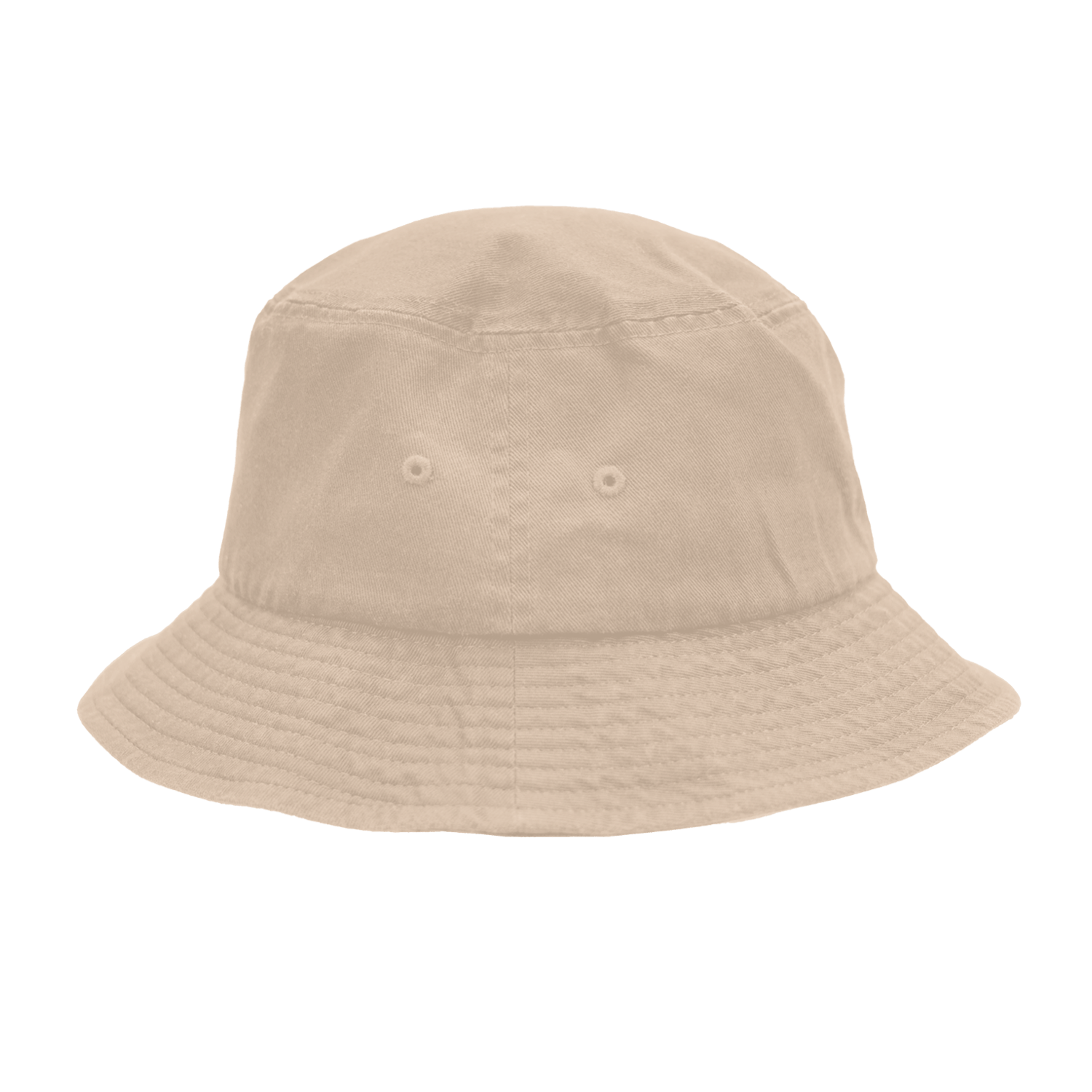 Embroidery Casuals Crew Bucket Hat Stone - Casuals Crew