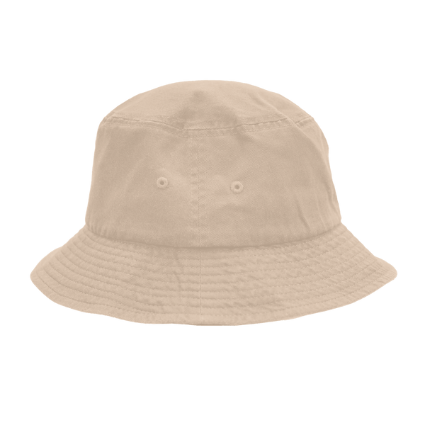 Embroidery Casuals Crew Bucket Hat Stone - Casuals Crew