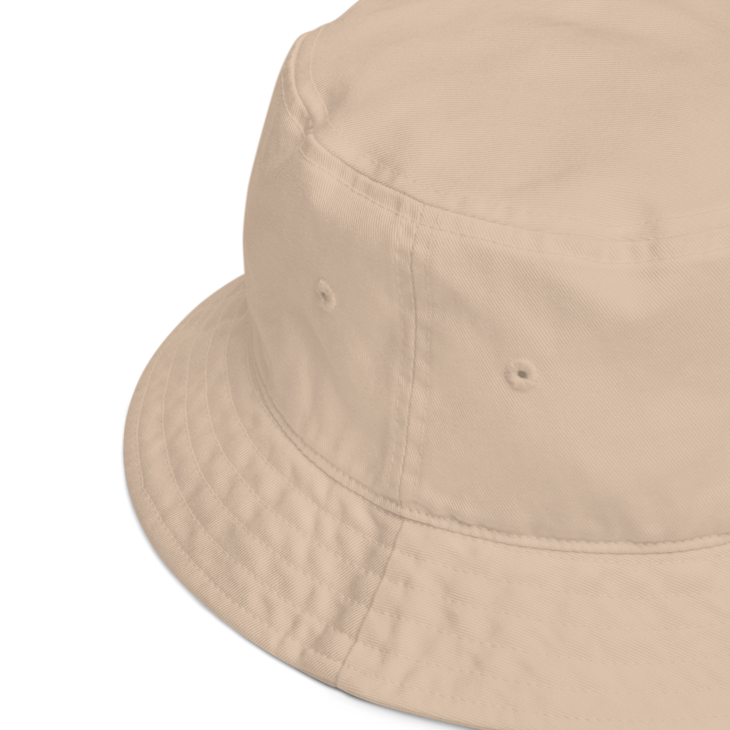 Embroidery Casuals Crew Bucket Hat Stone - Casuals Crew