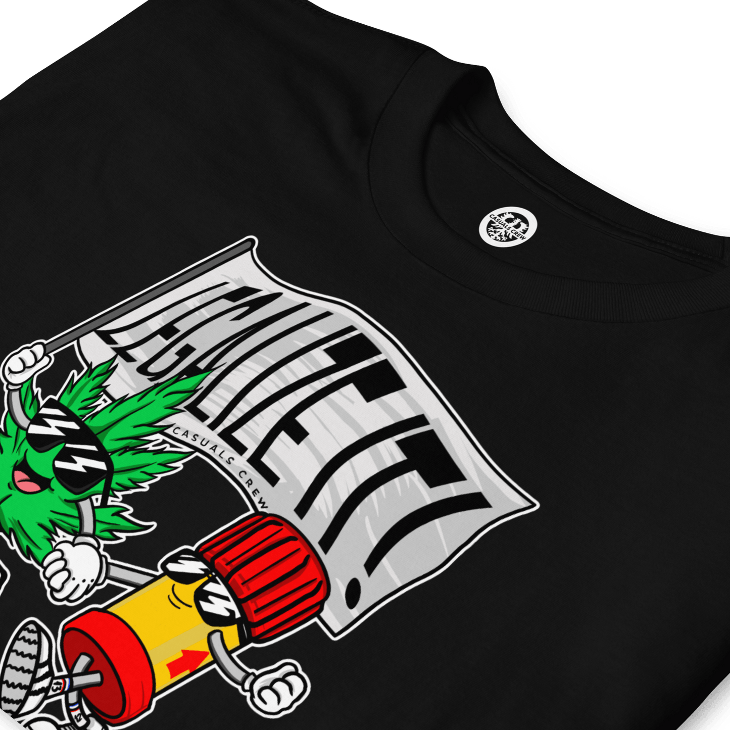 LEGALIZE IT T-SHIRT BLACK