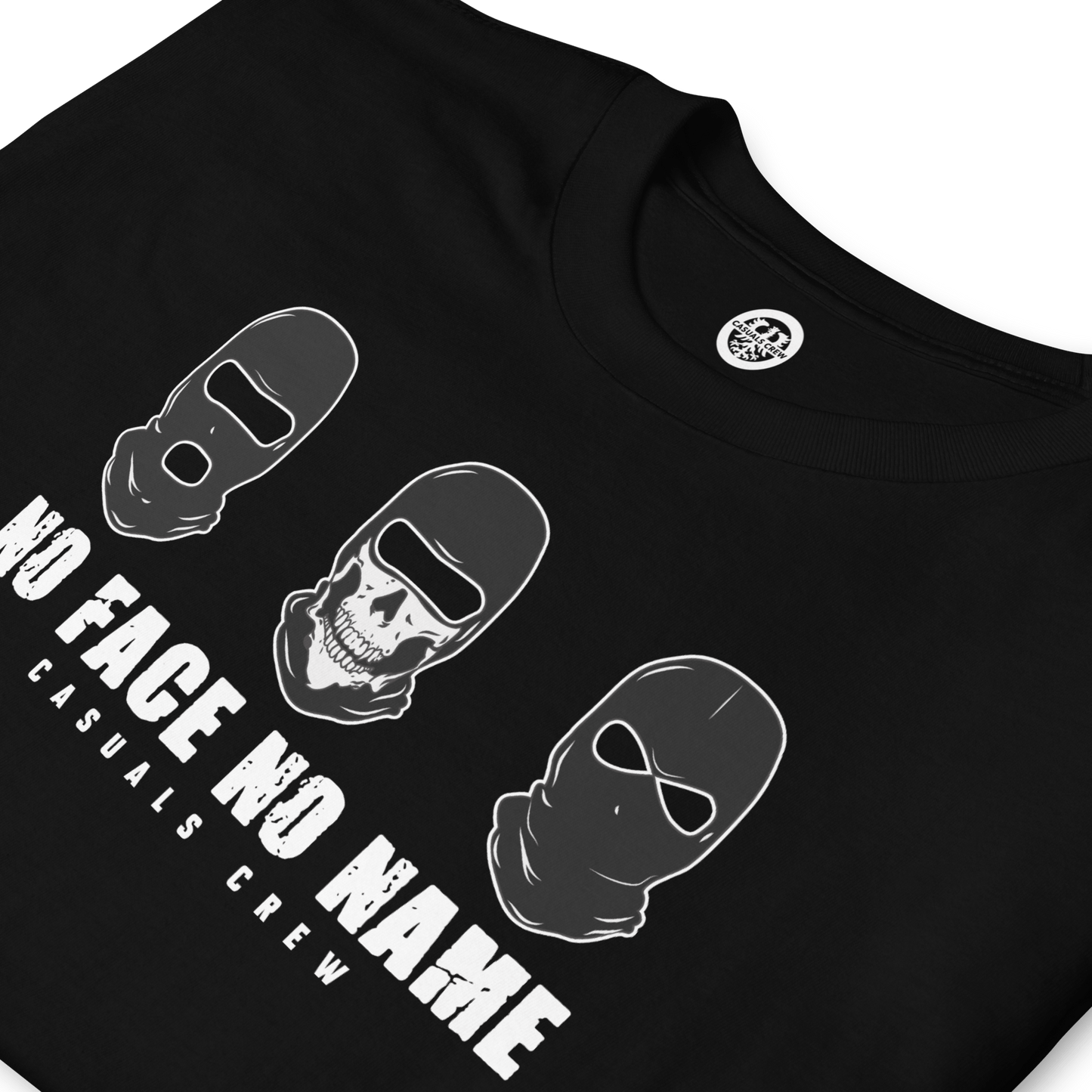 NO FACE NO NAME T-SHIRT BLACK