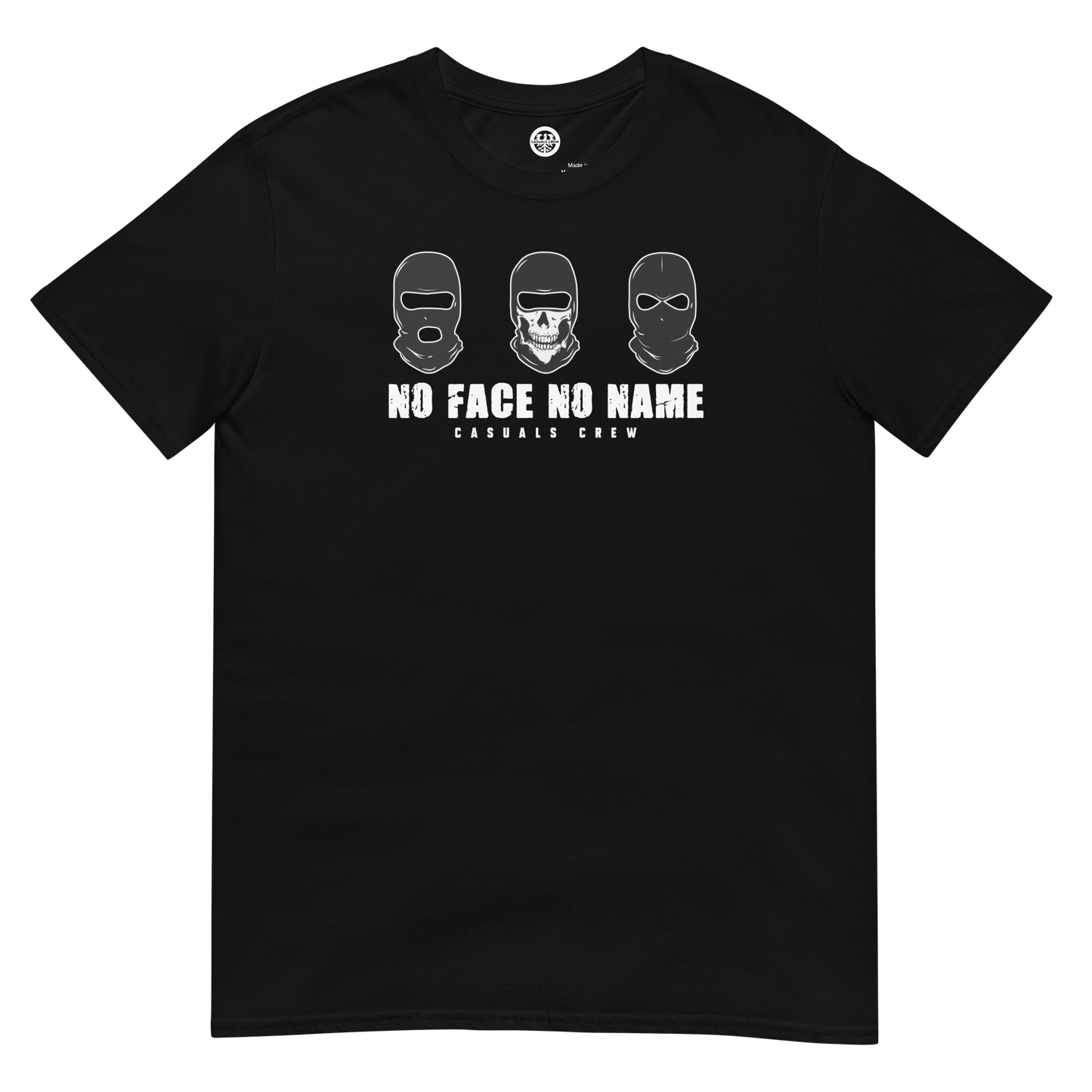 NO FACE NO NAME T-SHIRT BLACK