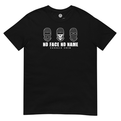 NO FACE NO NAME T-SHIRT BLACK