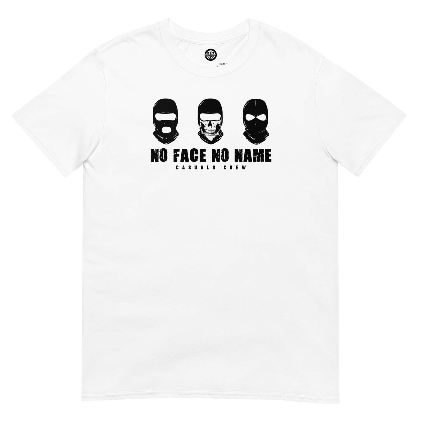 NO FACE NO NAME T-SHIRT WHITE